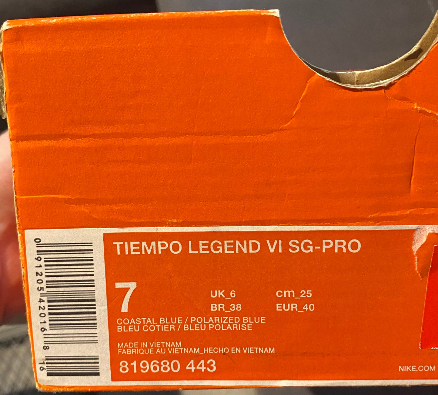 Nike Tiempo Legend 6 Elite SG-Pro